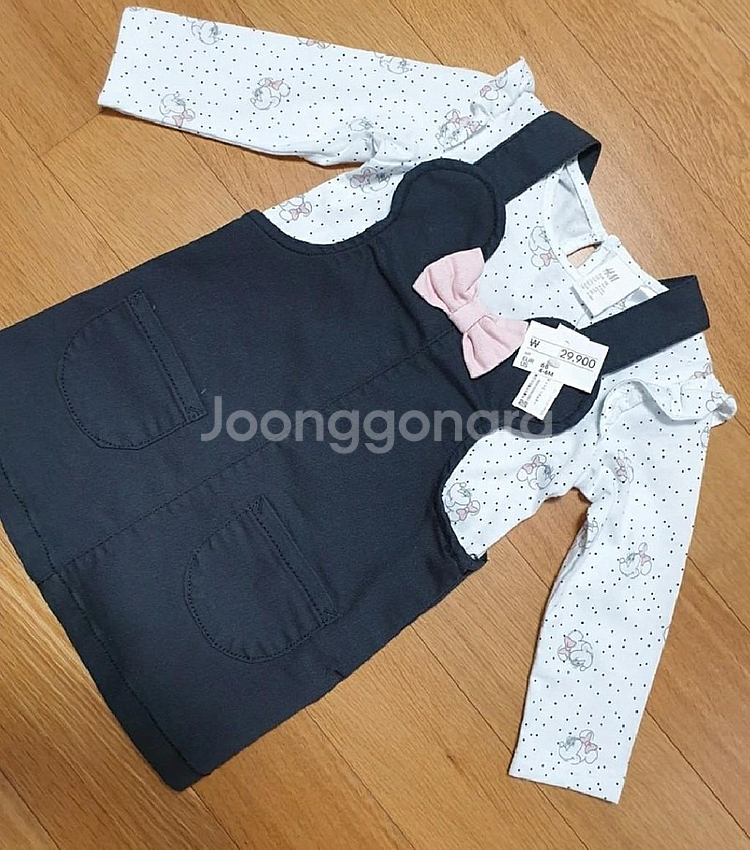 1세트 - H&M 미키마우스 투피스+선물케이스 선물 추...--0