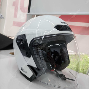 언더바 오토바이 헬멧 U-03 [화이트 블랙 XL] 헬멧
