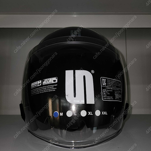 언더바 오토바이 헬멧 U-02 [유광 블랙] 헬멧 M