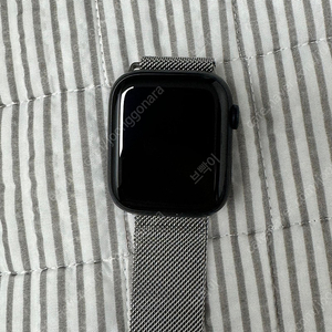 애플워치8 45mm 미드나이트