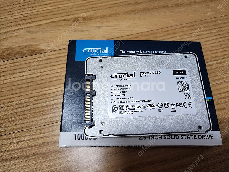 마이크론 MX500 1TB SSD--1