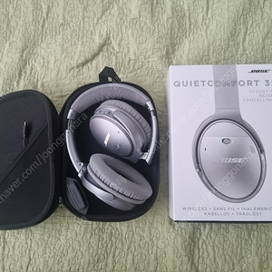 bose qc35 보스 실버 헤드셋