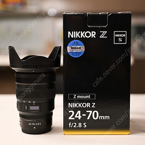 니콘 Z24-70 f2.8s /무상보증 25년6월팝니다