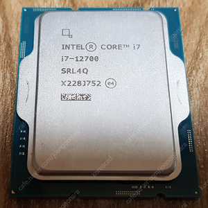 i7 12700 CPU 인텔 12세대 단품 판매 합니다.