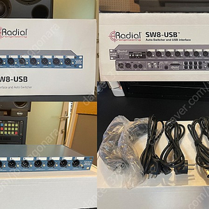 Radial SW8-USB Dual-USB Auto-Switcher and Interface 판매합니다.