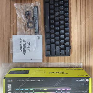 커세어 K70 PRO Mini 저소음 적축 팝니다