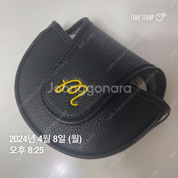 새제품)말본 골프 퍼터커버 캐디베어 맬릿 커버--1