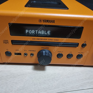 야마하 미니 오디오스피커시스템 CRX-040 블루투스가능