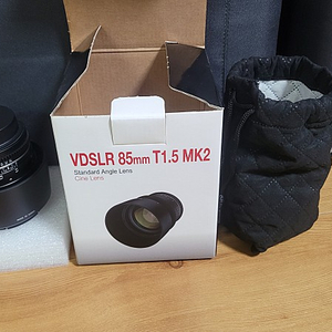 삼양 SAMYANG VDSLR 85mm T1.5 MK2 ef마운트