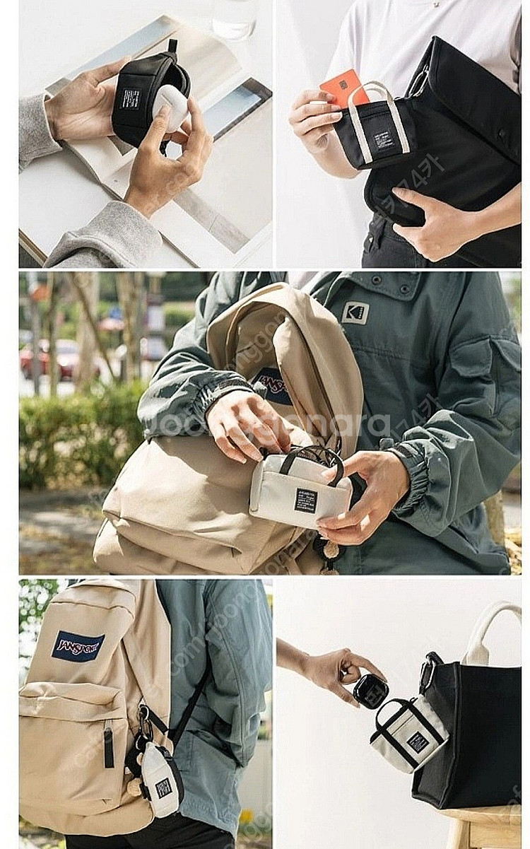 링케 이어폰 파우치( 에어팟프로케이스 버즈프로2 ) 미...--2