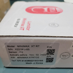 하니웰 산소농도측정기 Minimax XT 팝니다