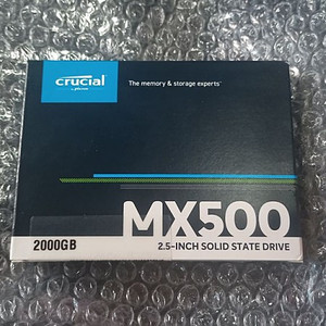 마이크론 Crucial MX500 2TB (미개봉)