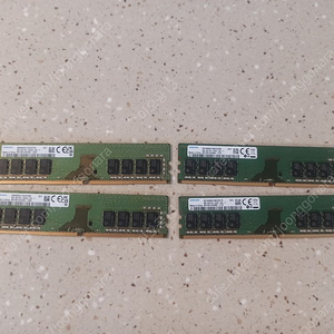 DDR4 2666 8GB X 2개, 3200 8GB X2개 팝니다