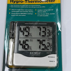미국 EXTECH 사 2채널 온습도계 Hygro-Thermometer 445713 판매