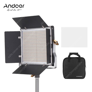 Andoer LED 비디오 라이트 조명 유튜브 스튜디오 촬영 조명 키트 2세트