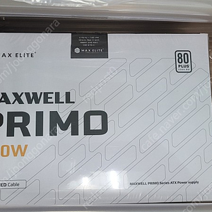 맥스엘리트 MAXWELL PRIMO 500W 80PLUS STANDARD 플랫 PC 파워 신품 (택비포함 4만원)