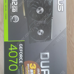 ASUS RTX 4070 DUAL OC 12GB 팝니다