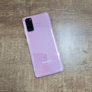 (LG U+)갤럭시S20 128기가 핑크색상 아주미세한 파손 9만원 판매