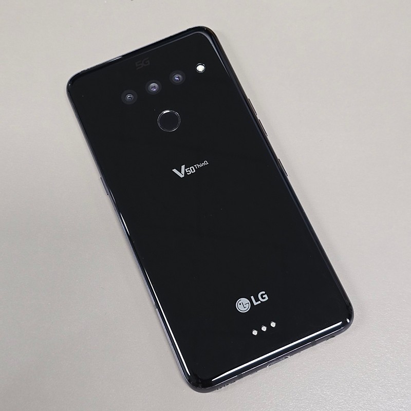 LG V50 블랙 128기가 미파손 기능정상 가성비단말기 9만에 판매합니다
