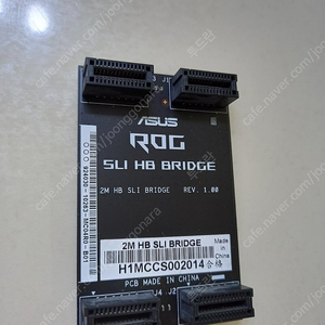 그래픽 카드 연결용 SLI bridge (sli 브릿지)