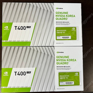 Nvidia T400 D6 4G 그래픽 카드 판매합니다(2개)