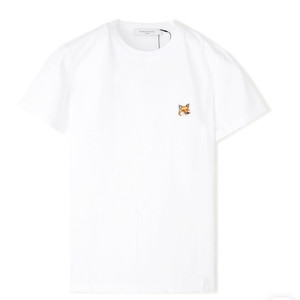 메종키츠네 폭스헤드 패치 반팔 티셔츠 L