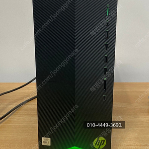 HP 파빌리온 게이밍 데스크탑 TG01-1160xt