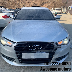 아우디 A6 C7 CGL 2.0 디젤 115939 2013년식 전기형 223,796Km 분해 판매합니다