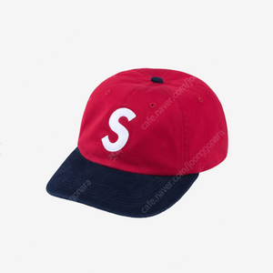 슈프림 투톤 볼캡 Supreme 2-Tone S Logo 6-Panel Red - 24SS(택포)