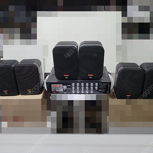 JBL 스피커 컨트롤 1 프로 6개 + 앰프 1대 팝니다