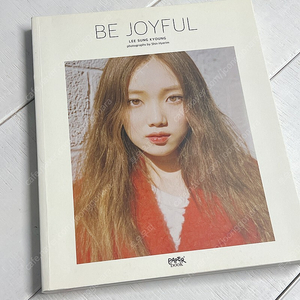 이성경 사진집 be joyful 화보집 포토북