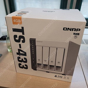[NAS] QNAP TS-433-4G [2TB x 4, RAID 5, 5.04TB 세팅완료] (서초역 직거래)