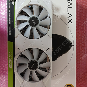 갤럭시 rtx2070super oc 화이트 풀박스