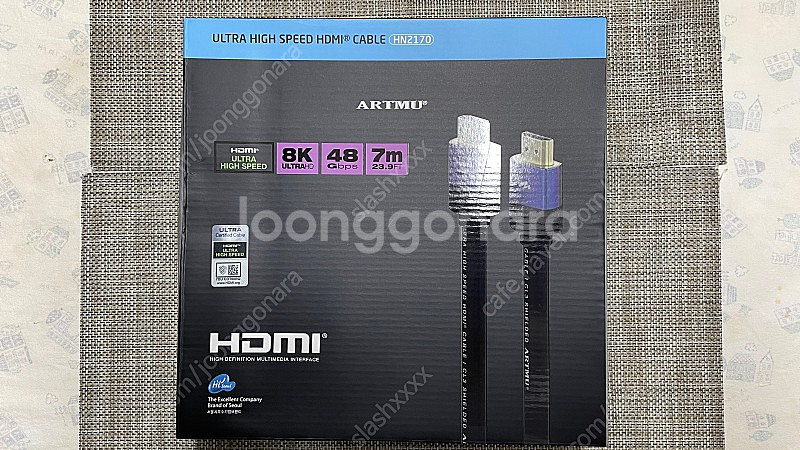 Ultra High Speed HDMI 2.1 인증 케...--0