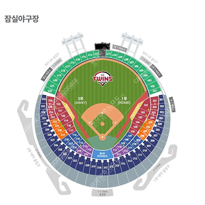 5월4일 잠실 LG vs 두산 네이비 4연석 판매합니다.