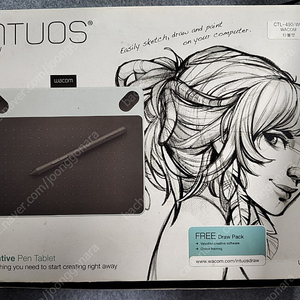 와콤 intuos ctl 490 타블렛