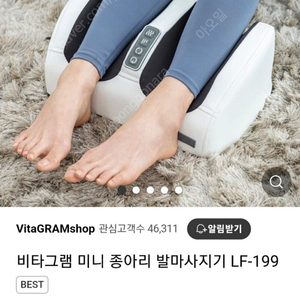 비타그램 미니 종아리 발마사지기