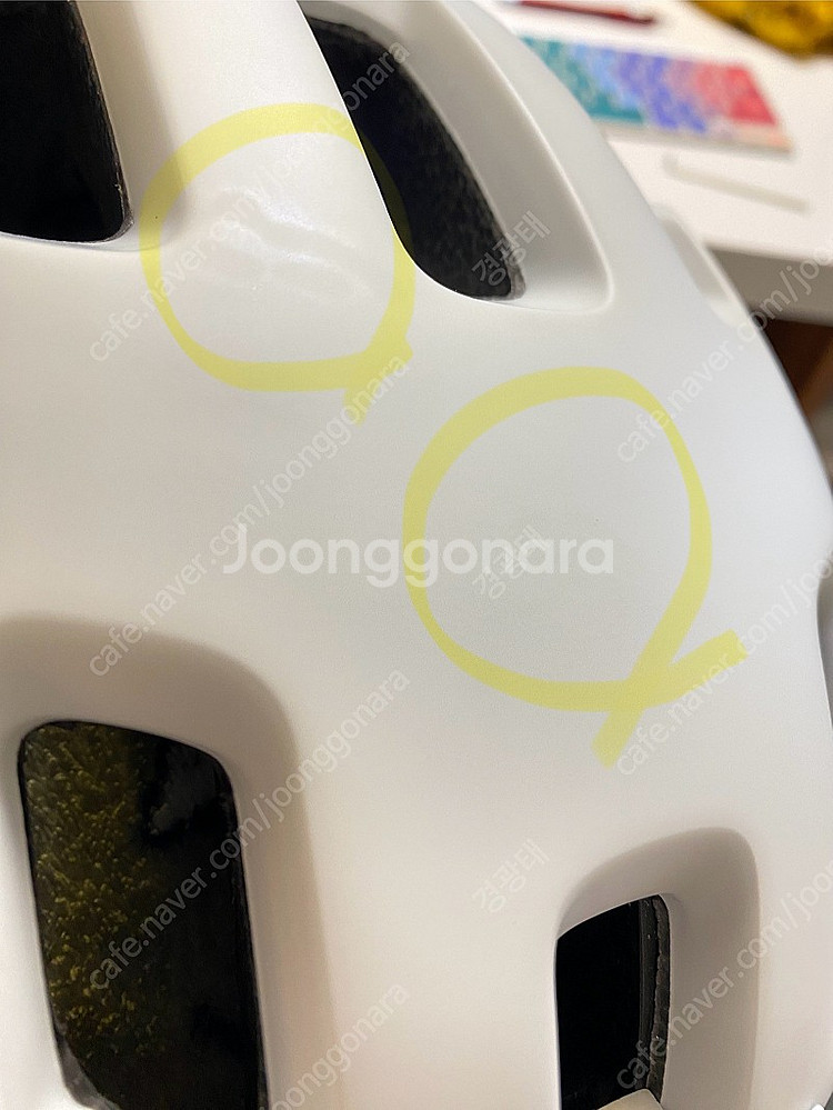 POC Tectal mtb 헬멧 (화이트)/자전거헬멧--3