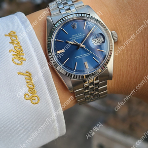 [정품] 롤렉스 데이저스트 36 블루 빈티지 (Rolex Datejust Blue Vintage)