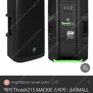맥키 THRASH 215 파워드 앰프 스피커 1300W 동급 최강