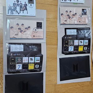 BTS 기념우표 패킷+초일봉투+맥시멈카드 새제품