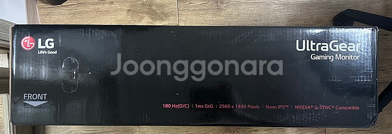 lg 27gp850 미개봉 팝니다--1