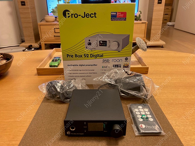 프로젝트 Pro-Ject Pre Box S2 Digital DAC 블랙 민트급 판매합니다.