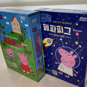 DVD 페파피그 바바파파 옥토넛 티모시네유치원