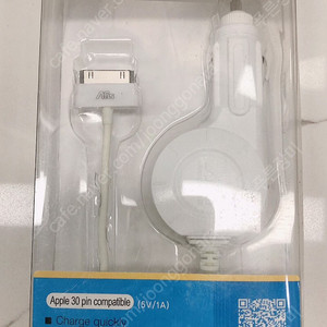 코리아 아피스 애플 30핀 차량용 시가충전기
