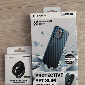 피타카 MagEZ Case Pro 4 아이폰15프로맥스용 + 그립링
