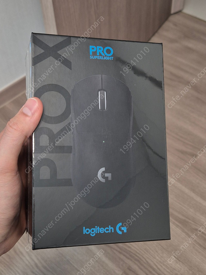 미개봉 정품 로지텍 G PRO X SUPERLIGHT 지슈라 무선마우스 게이밍마우스 MR0106