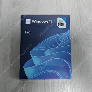 미개봉) 윈도우11 프로 FPP 한글 Windows 11 Pro 정품 처음사용자용