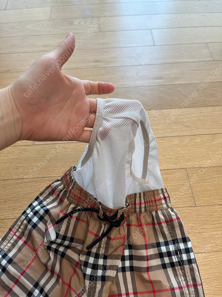 버버리 키즈 반바지 수영바지--3