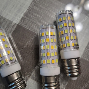LED콘램프 4W 삼색변환 E17 7개